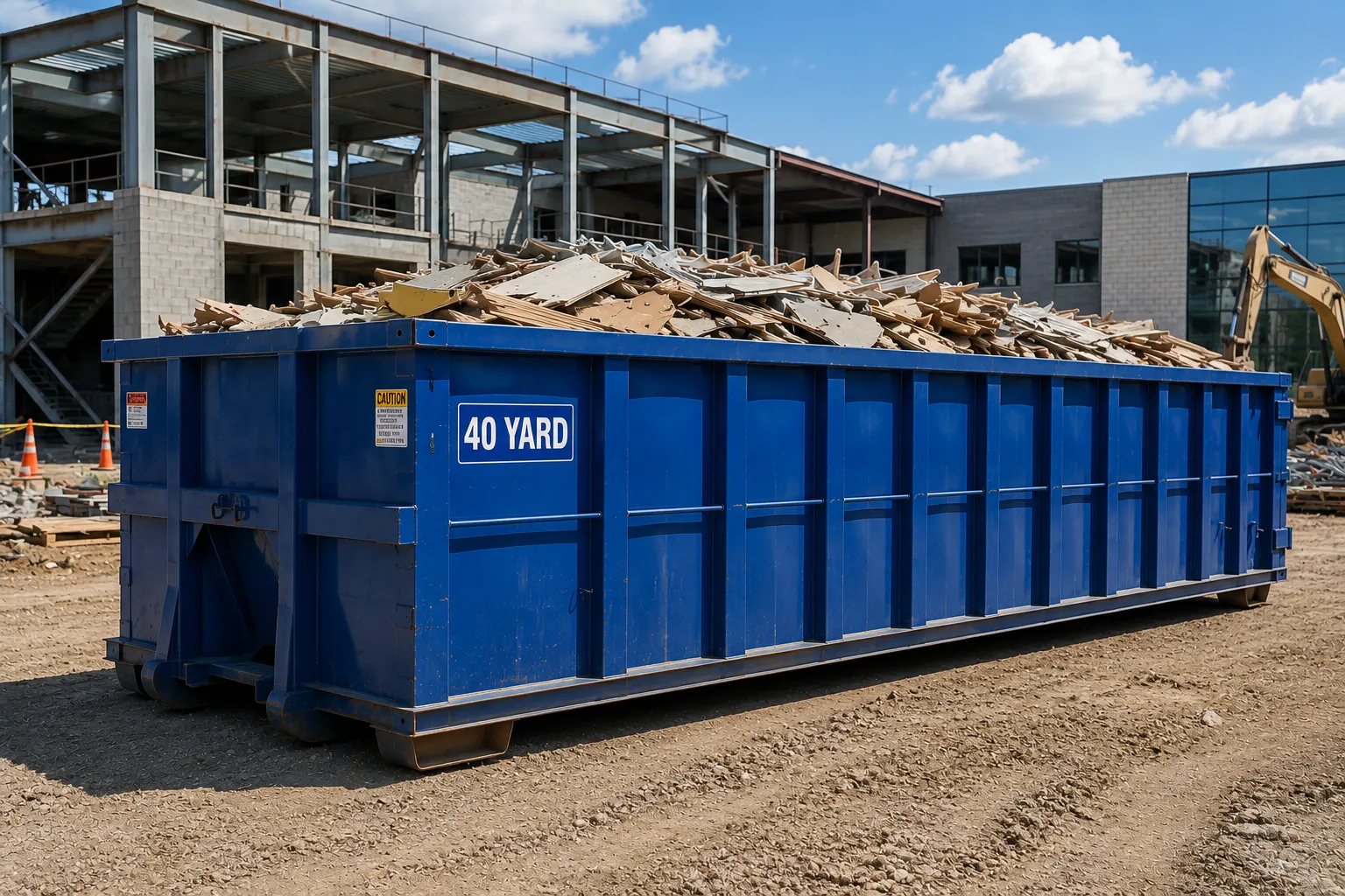 40 Yard Dumpster Rental in Clinton Township, MI