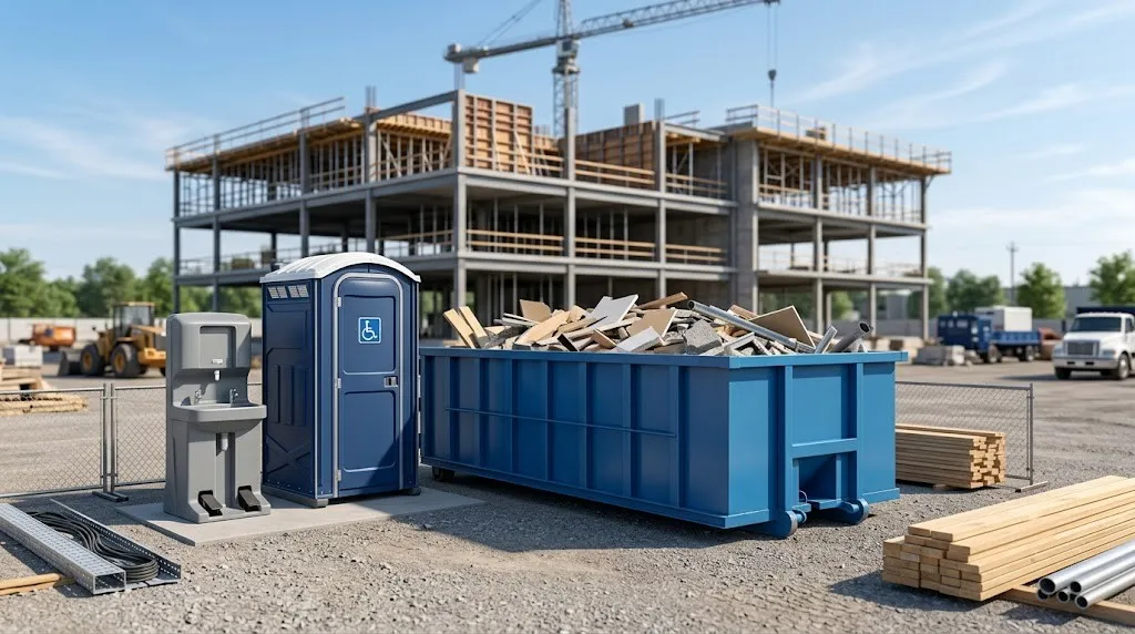 Construction Dumpster Rental in Clinton Township, MI