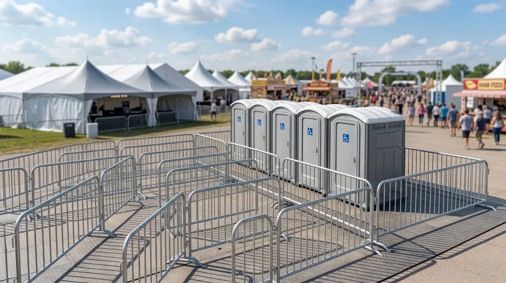 Crowd Control Barrier Rental in Clinton Township, MI