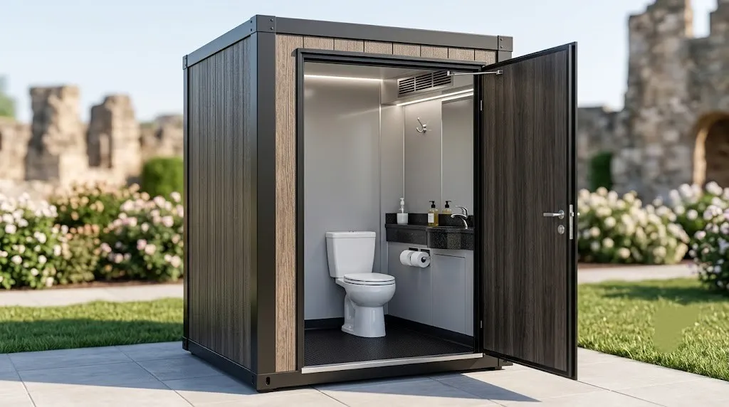 Deluxe Flushable Porta Potty in Clinton Township, MI