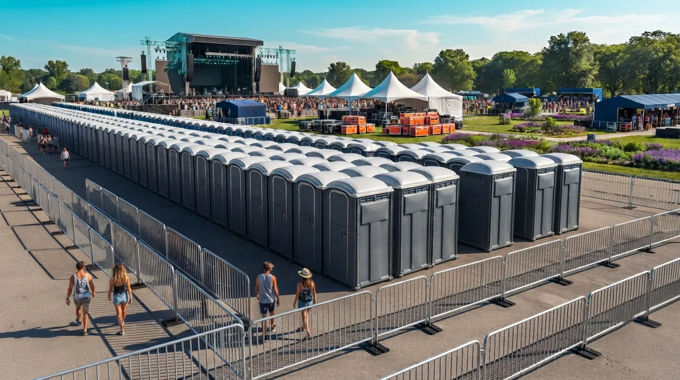 Festival Restroom Rental in Clinton Township, MI