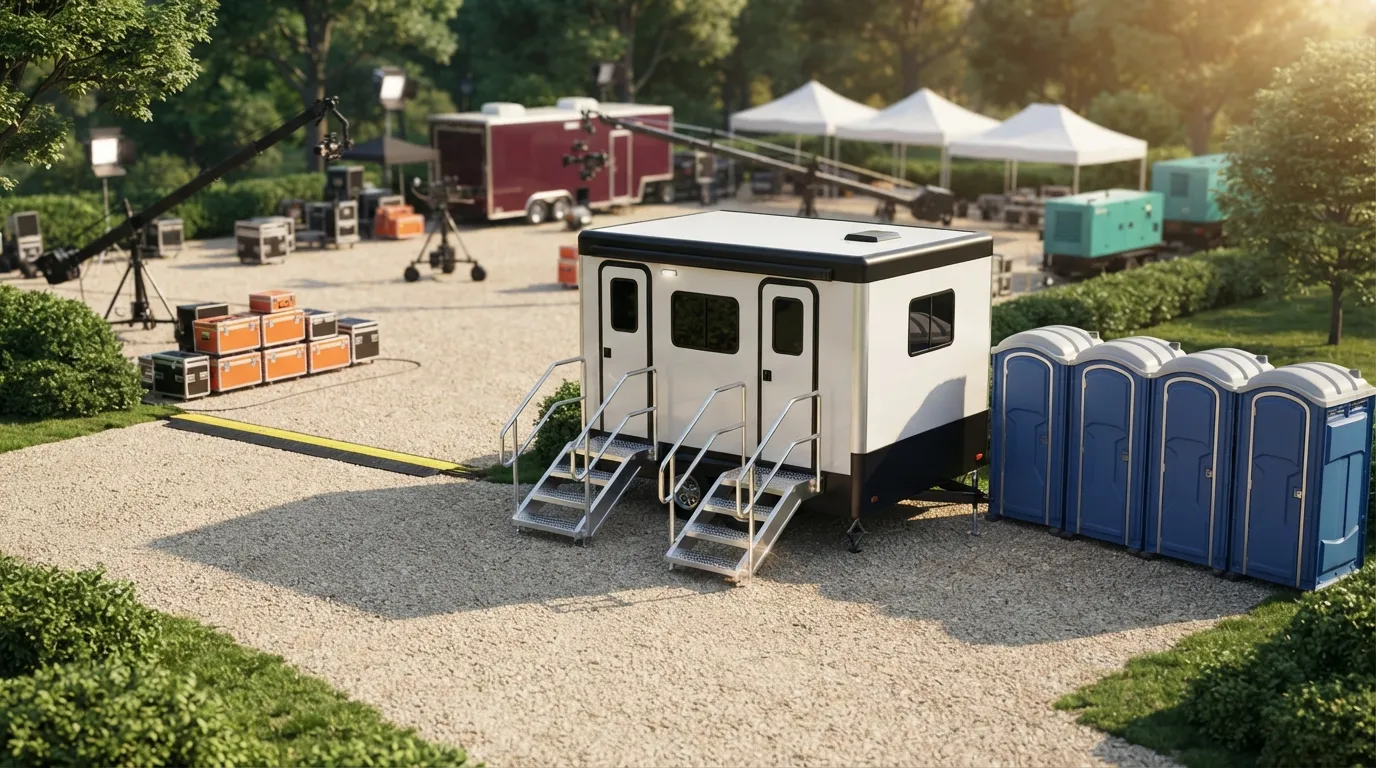 Film Set Restroom Rental in Clinton Township, MI