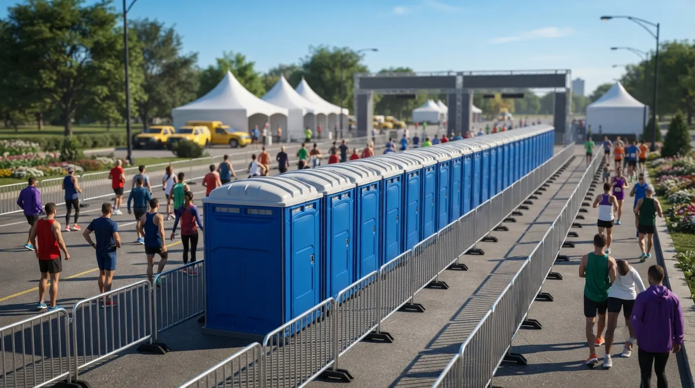 Marathon and Race Restrooms in Clinton Township, MI