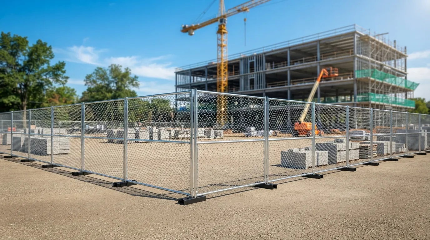Temporary Fence Cost in Clinton Township, MI